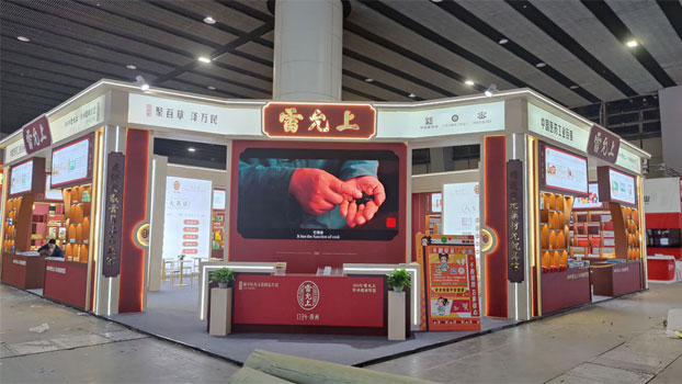 展廳設計裝修公司展覽展臺搭建現場